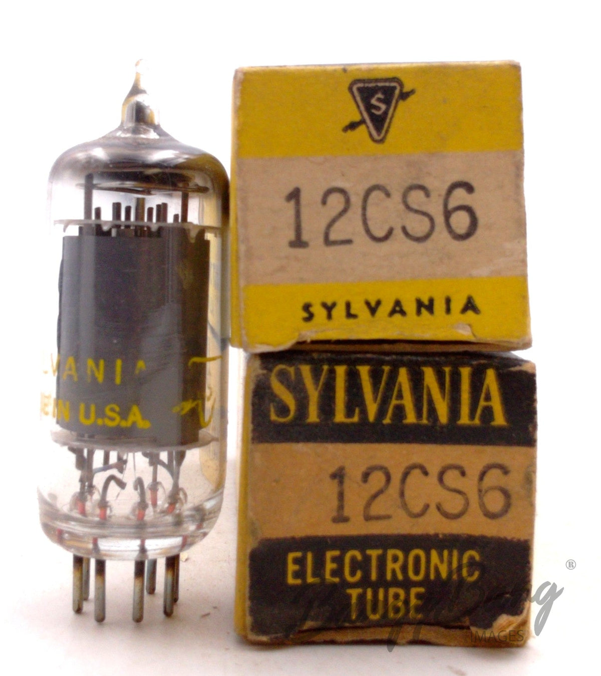 12CS6 SYLVANIA Audio Vacuum Tube Valve