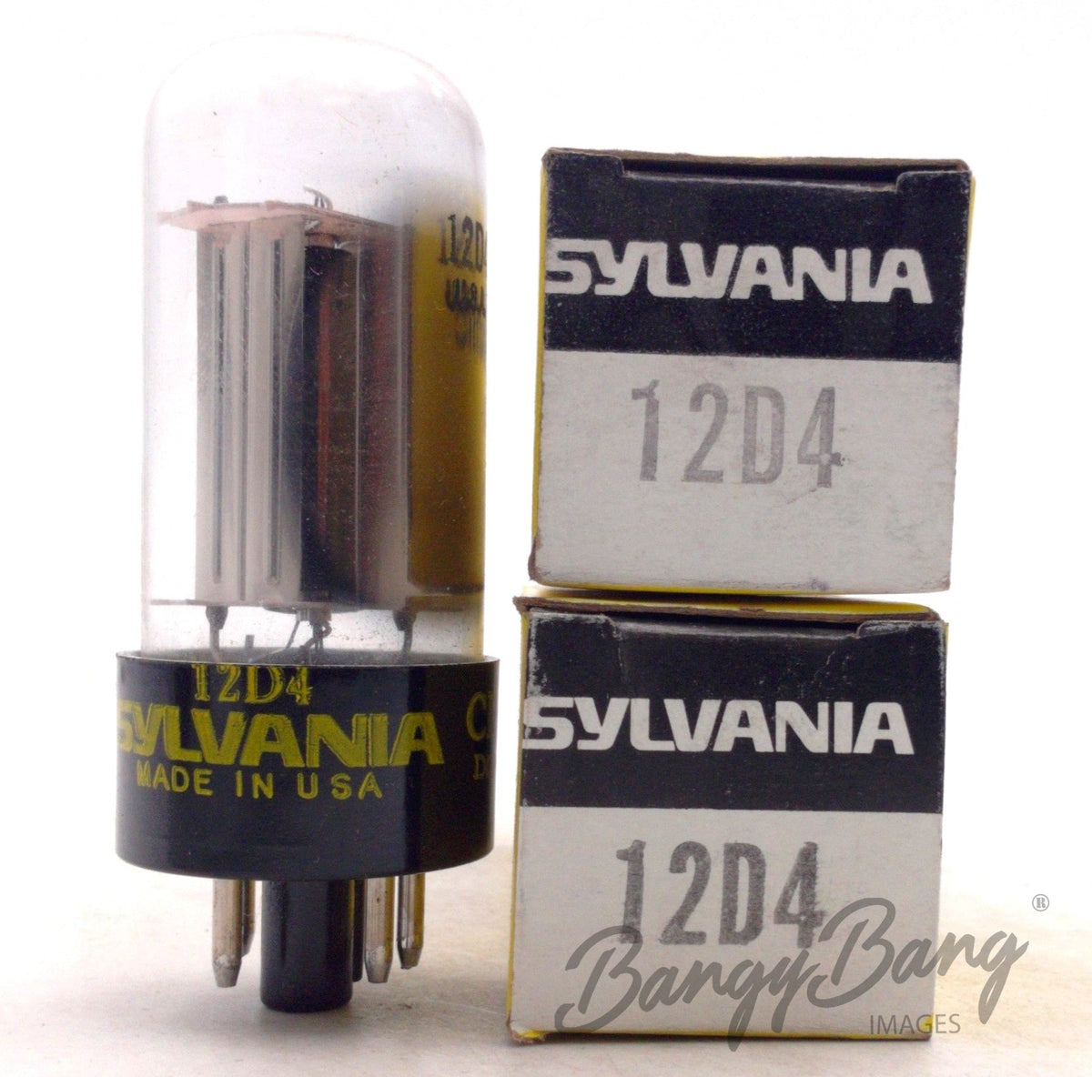 12D4 SYLVANIA Audio Vacuum Tube Valve