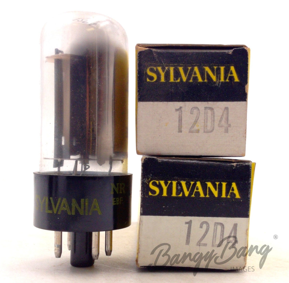 12D4 SYLVANIA Audio Vacuum Tube Valve