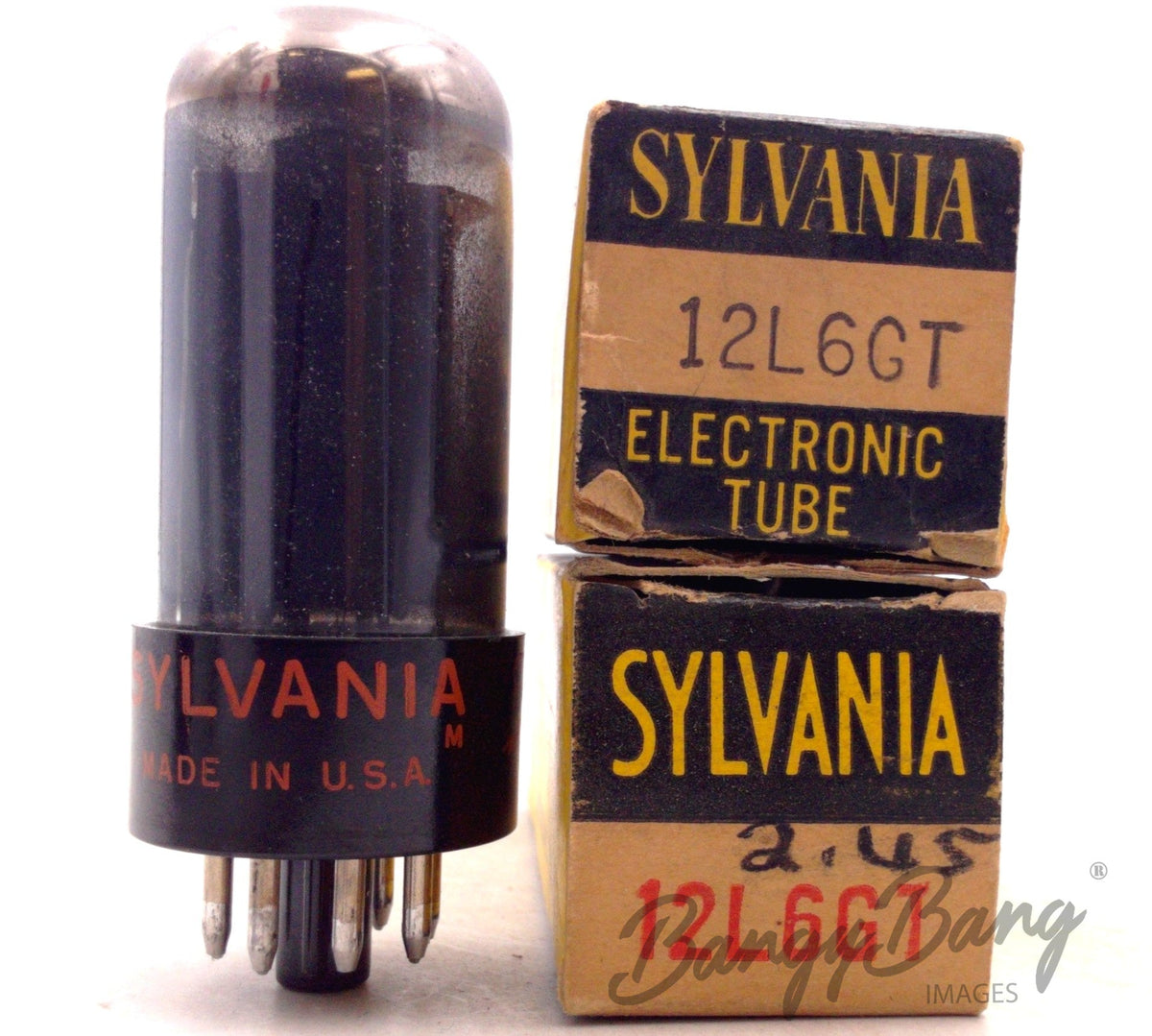 12L6GT SYLVANIA Audio Vacuum Tube Valve