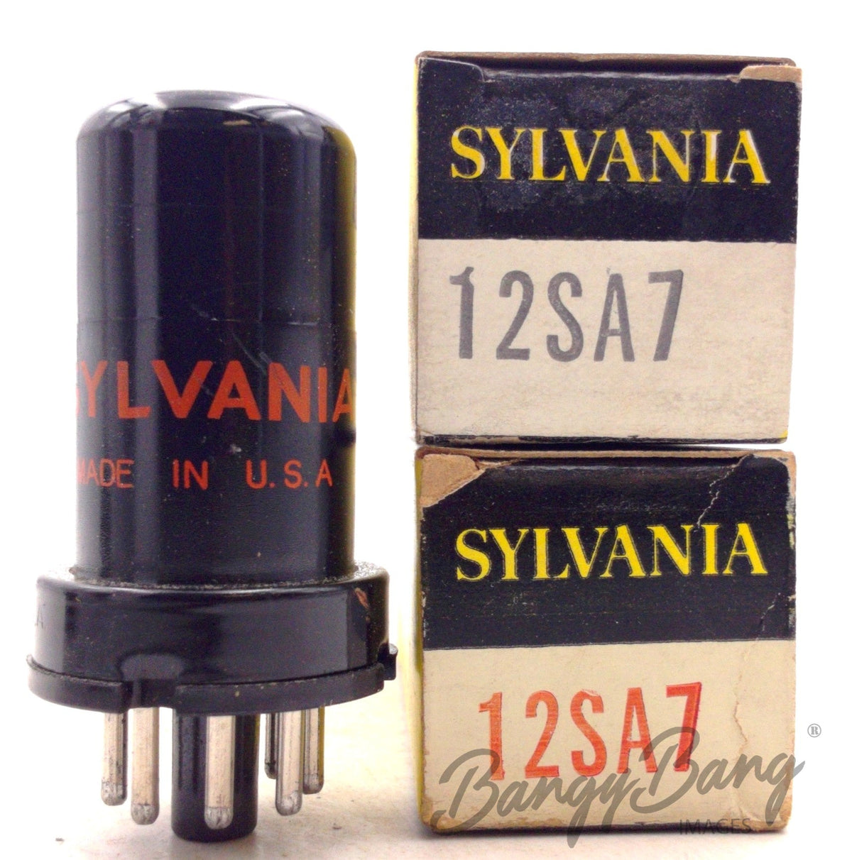 12SA7 SYLVANIA Audio Vacuum Tube Valve