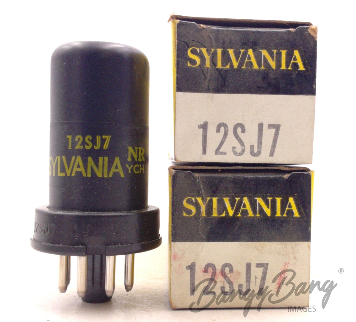 12SJ7 SYLVANIA Audio Vacuum Tube Valve