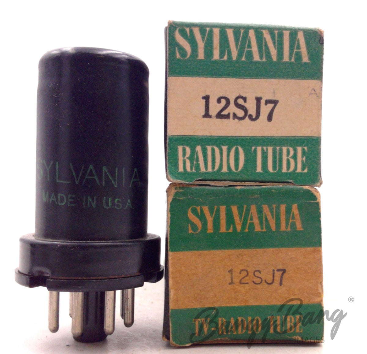 12SJ7 SYLVANIA Audio Vacuum Tube Valve