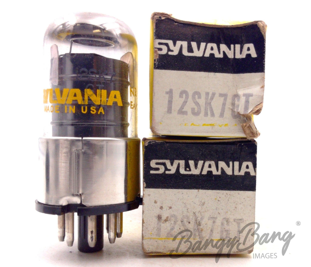 12SK7GT SYLVANIA Audio Vacuum Tube Valve