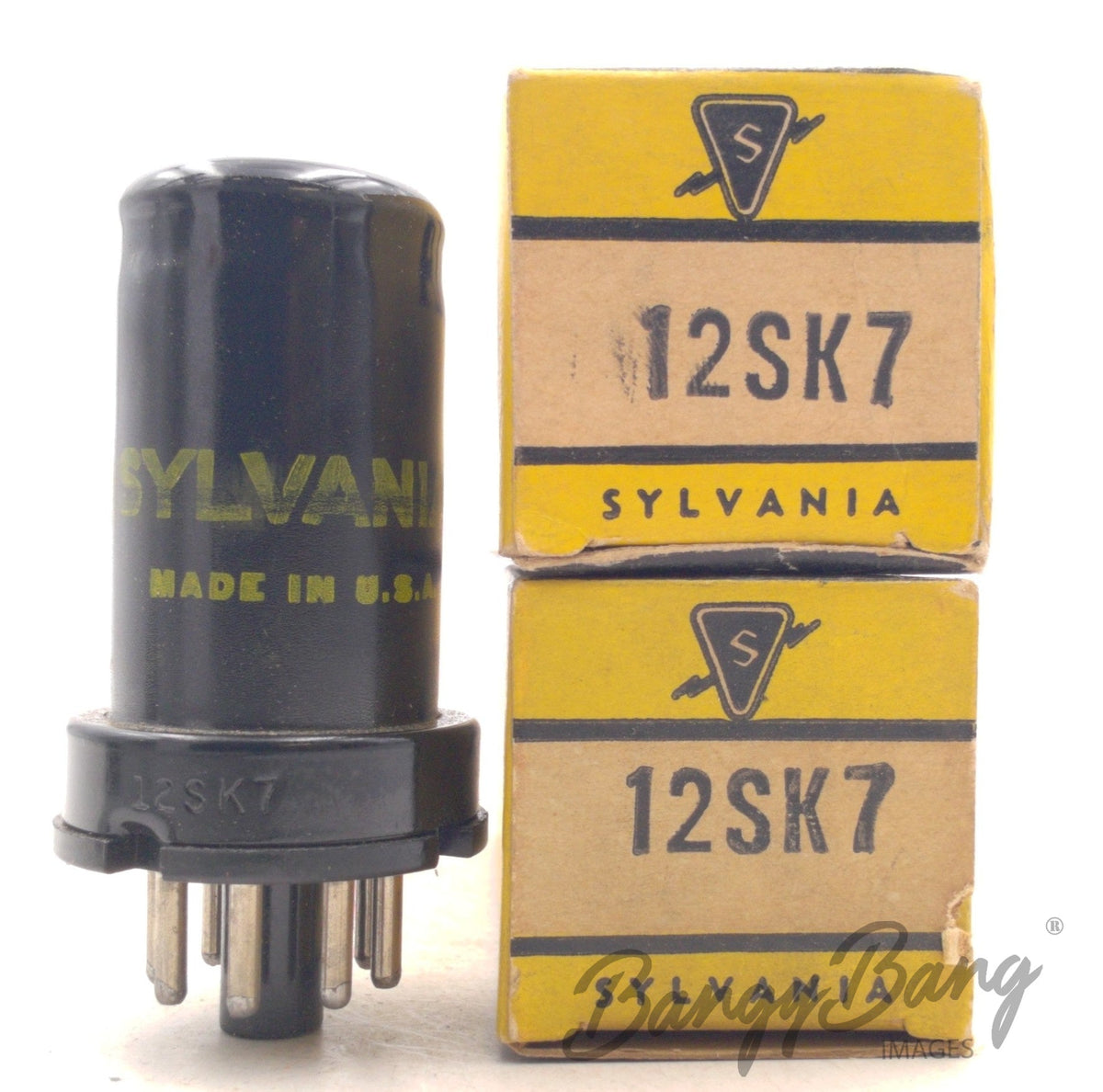 12SK7 SYLVANIA Audio Vacuum Tube Valve