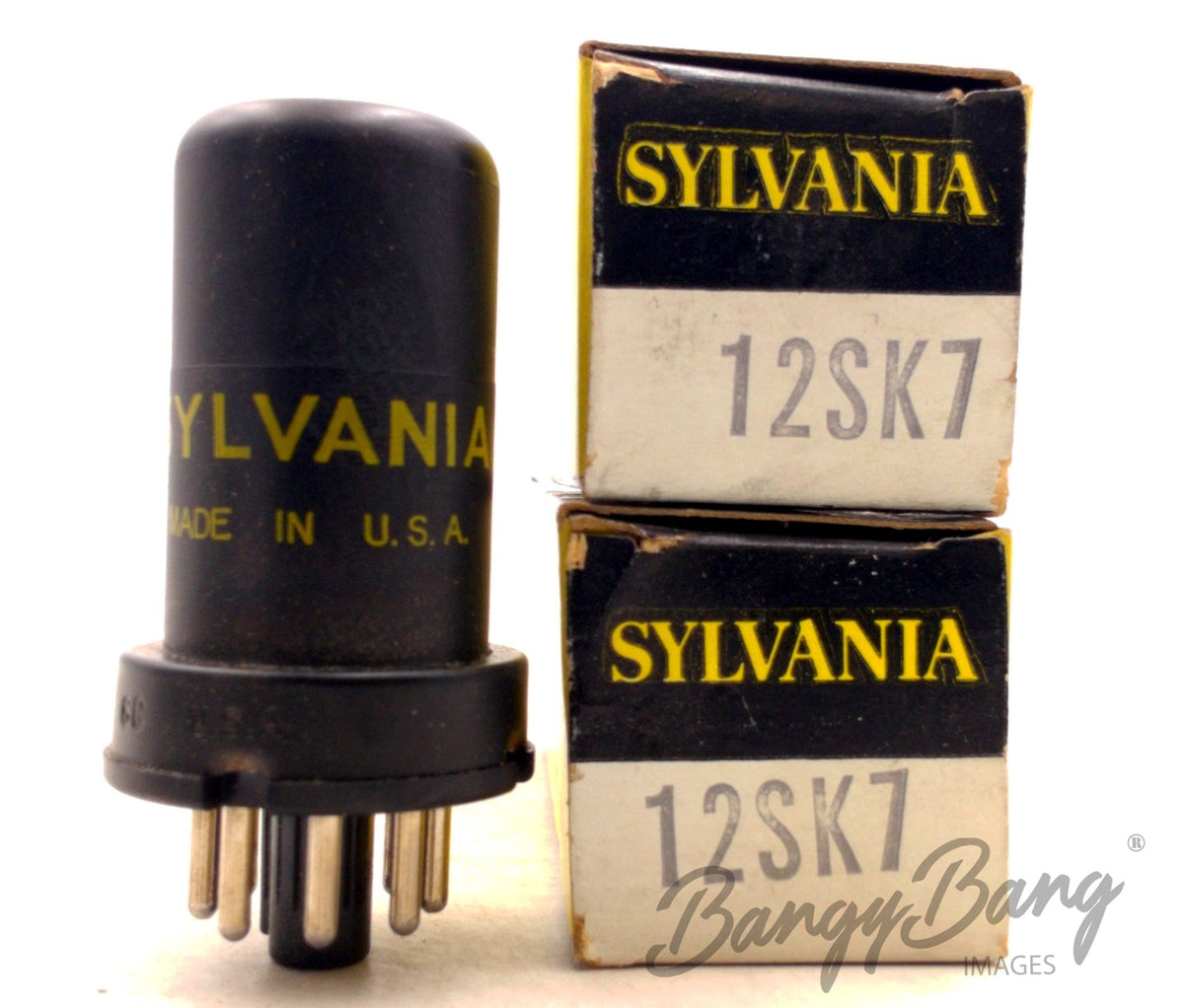 12SK7 SYLVANIA Audio Vacuum Tube Valve