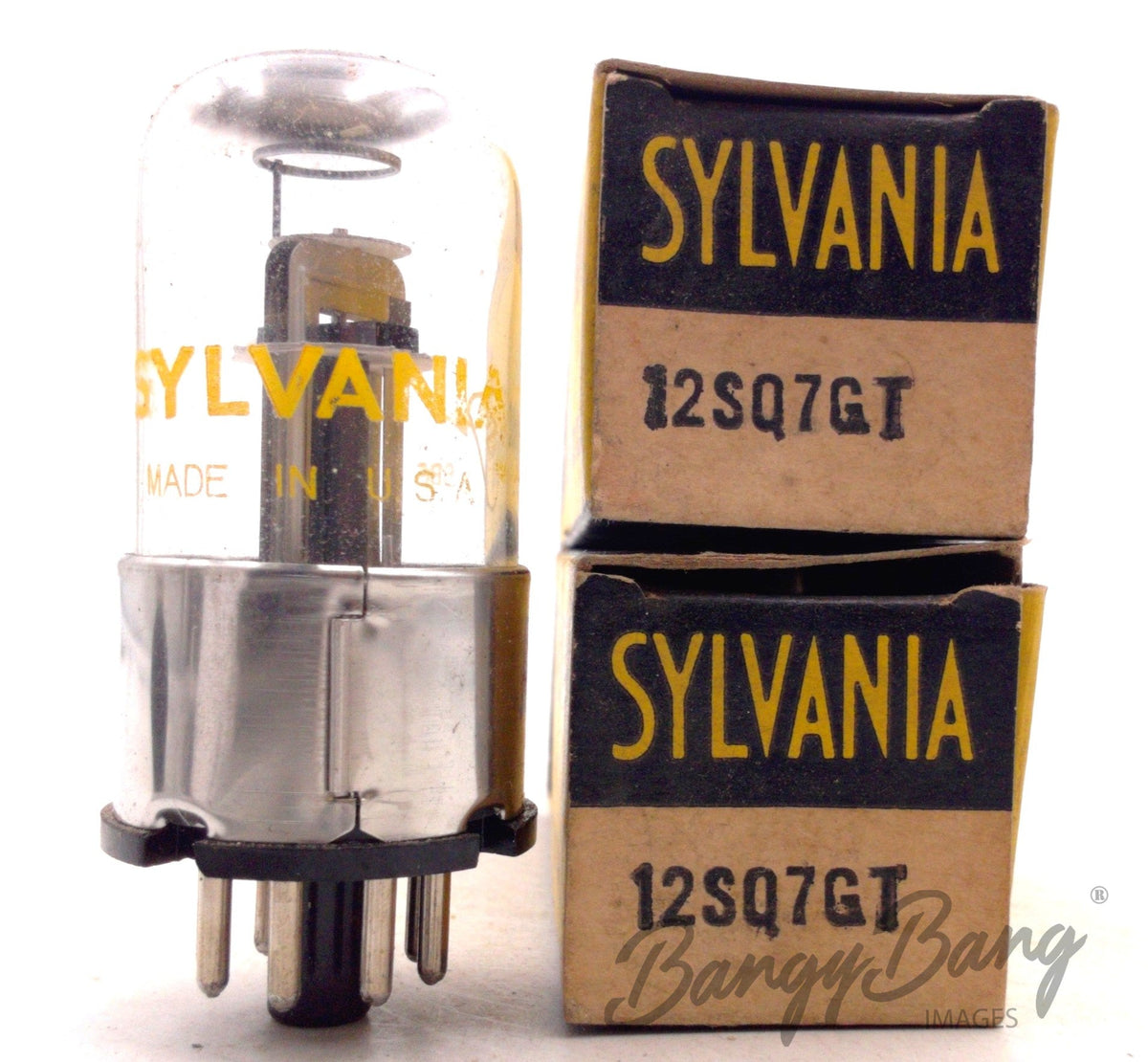 12SQ7GT SYLVANIA Audio Vacuum Tube Valve