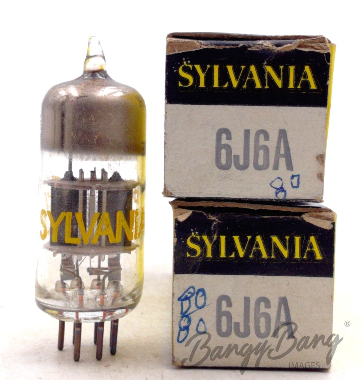 6J6A SYLVANIA Audio Vacuum Tube Valve