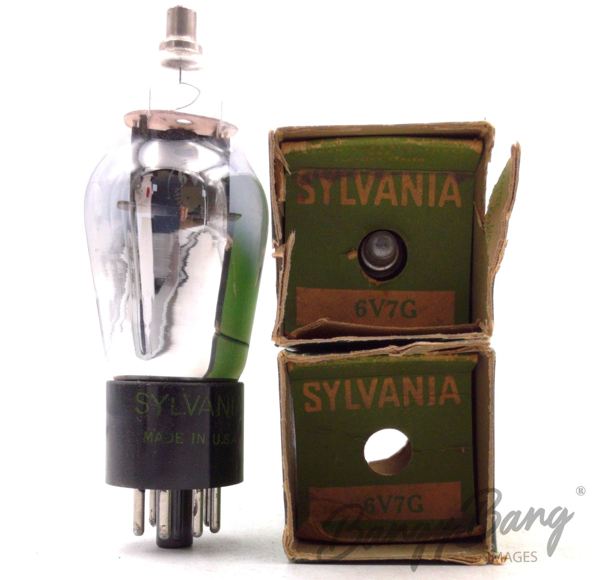 6V7G SYLVANIA Audio Vacuum Tube Valve
