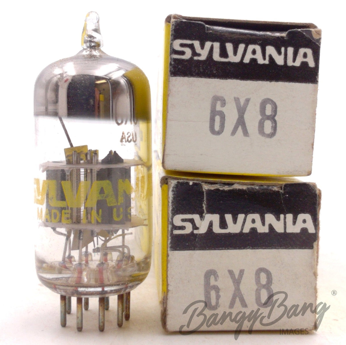 6X8 SYLVANIA Audio Vacuum Tube Valve