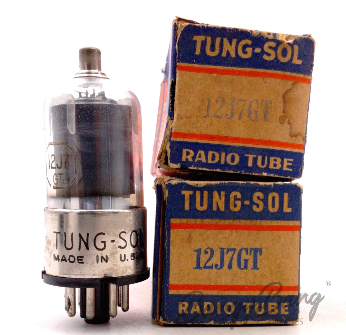 12J7GT Tung-Sol Audio Vacuum Tube Valve