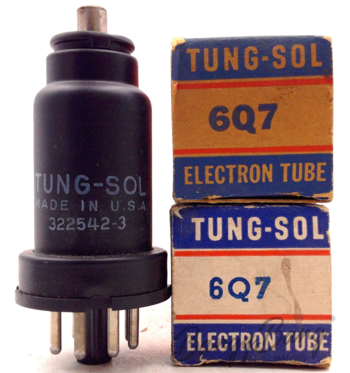 6Q7 Tung-Sol Audio Vacuum Tube Valve