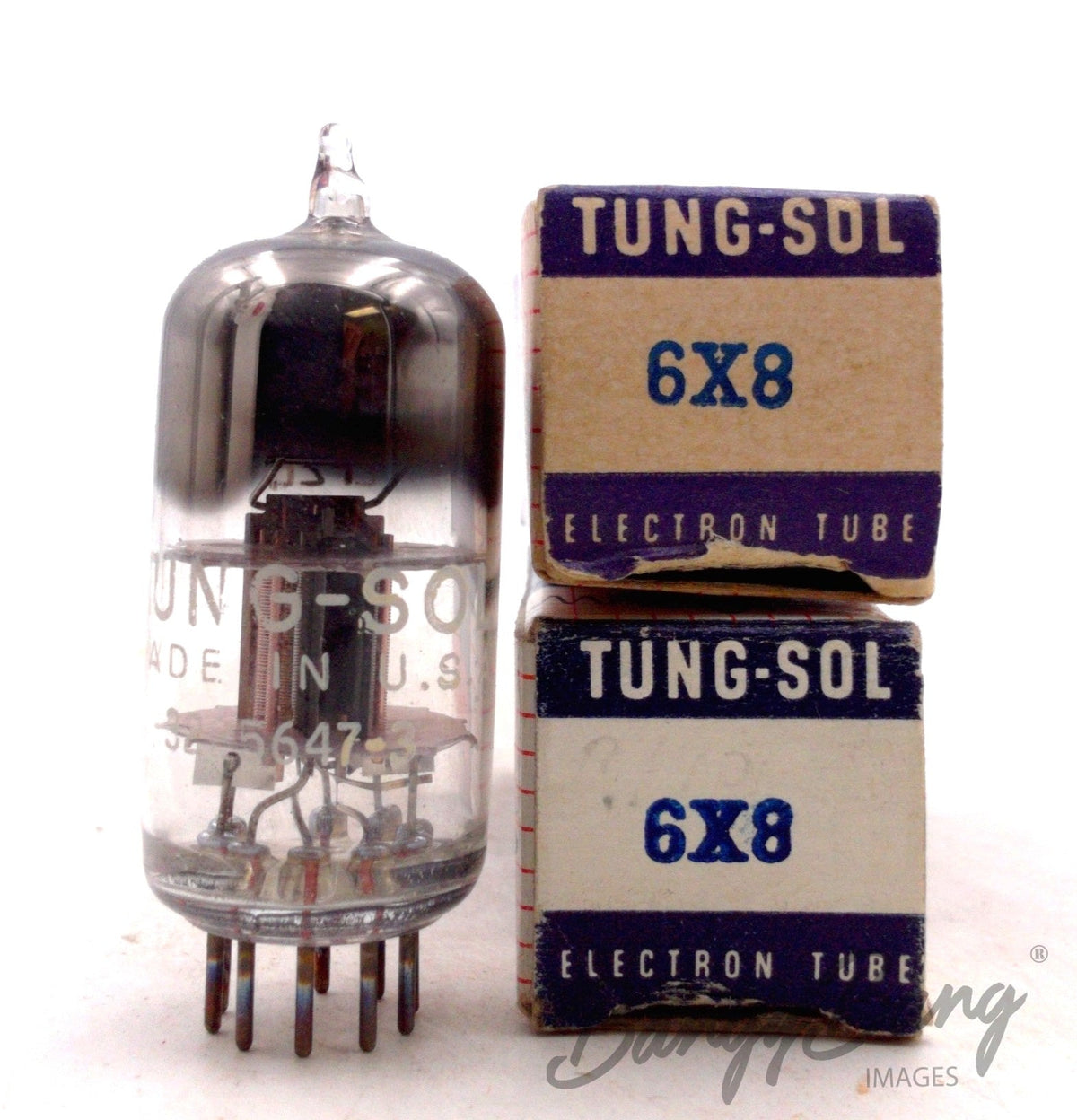 6X8 Tung-Sol Audio Vacuum Tube Valve