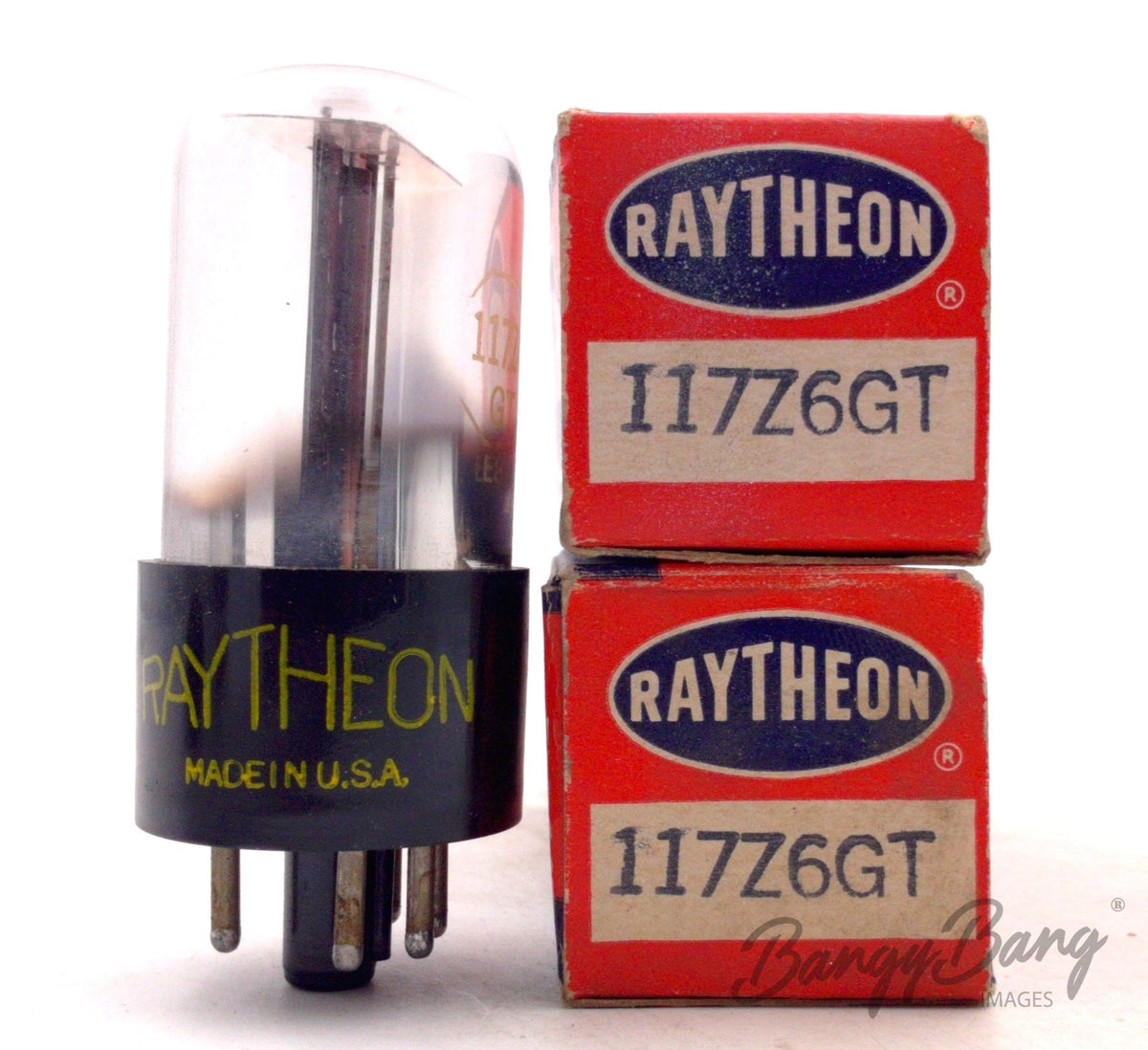 117Z6GT Raytheon Audio Vacuum Tube Valve