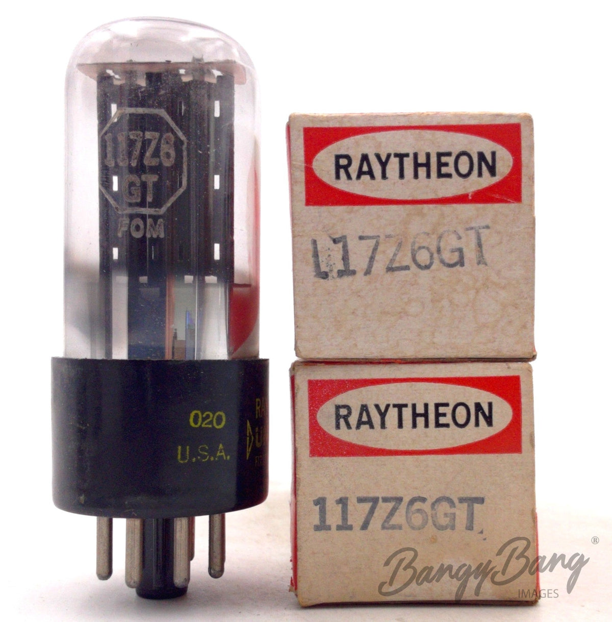 117Z6GT Raytheon Audio Vacuum Tube Valve