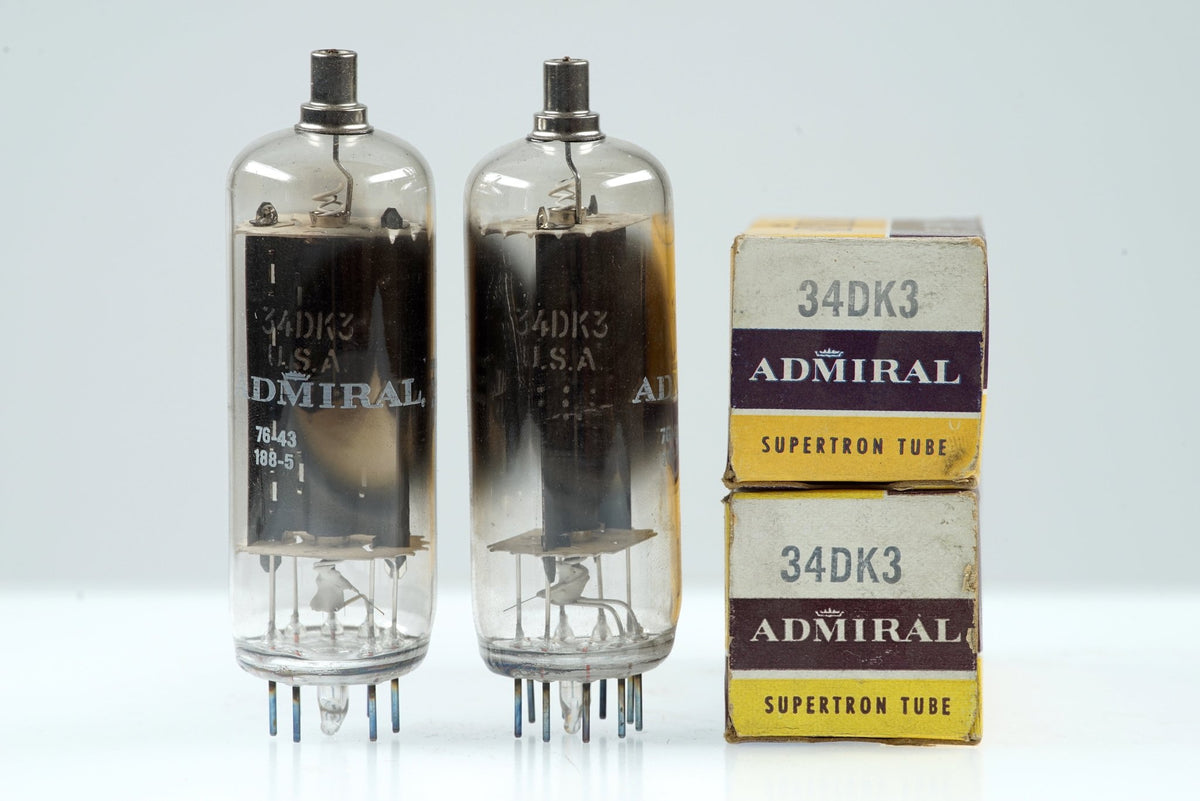 34DK3 Admiral Audio Vacuum Tube Valve