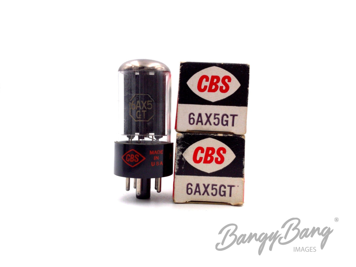 6AX5GT CBS Audio Vacuum Tube Valve