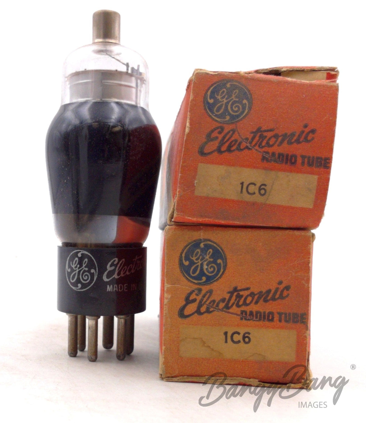 1C6 General Electric Audio Vacuum Tube Valve