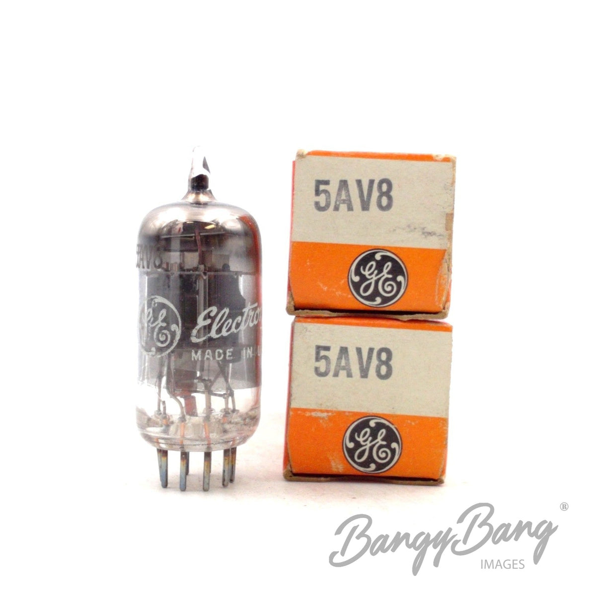 5AV8 General Electric Audio Vacuum Tube Valve