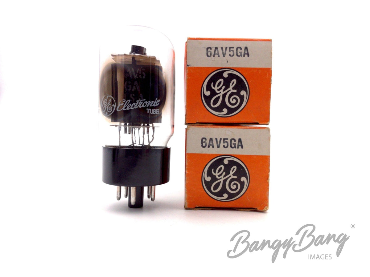 6AV5GA General Electric Audio Vacuum Tube Valve