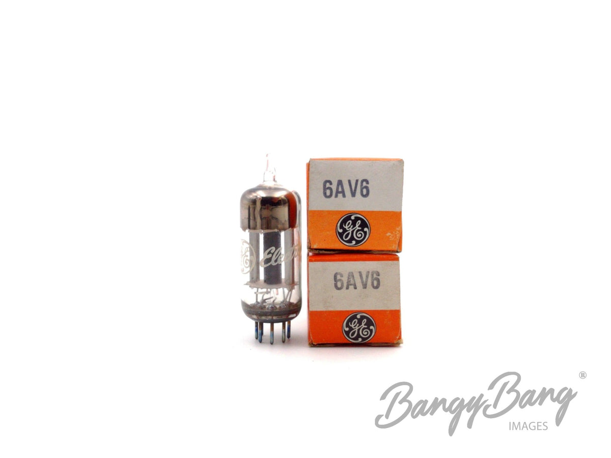 6AV6 General Electric Audio Vacuum Tube Valve