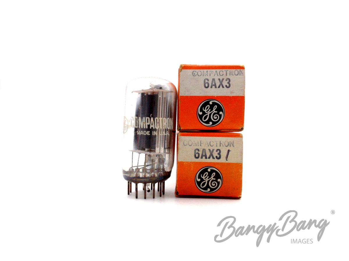 6AX3 General Electric Audio Vacuum Tube Valve