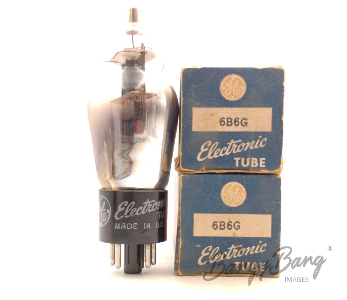 6B6G General Electric Audio Vacuum Tube Valve