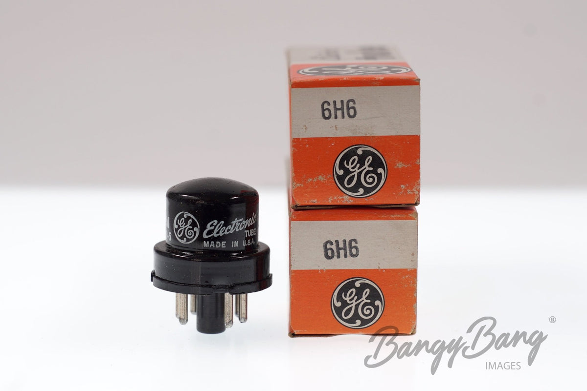 6H6 General Electric Audio Vacuum Tube Valve