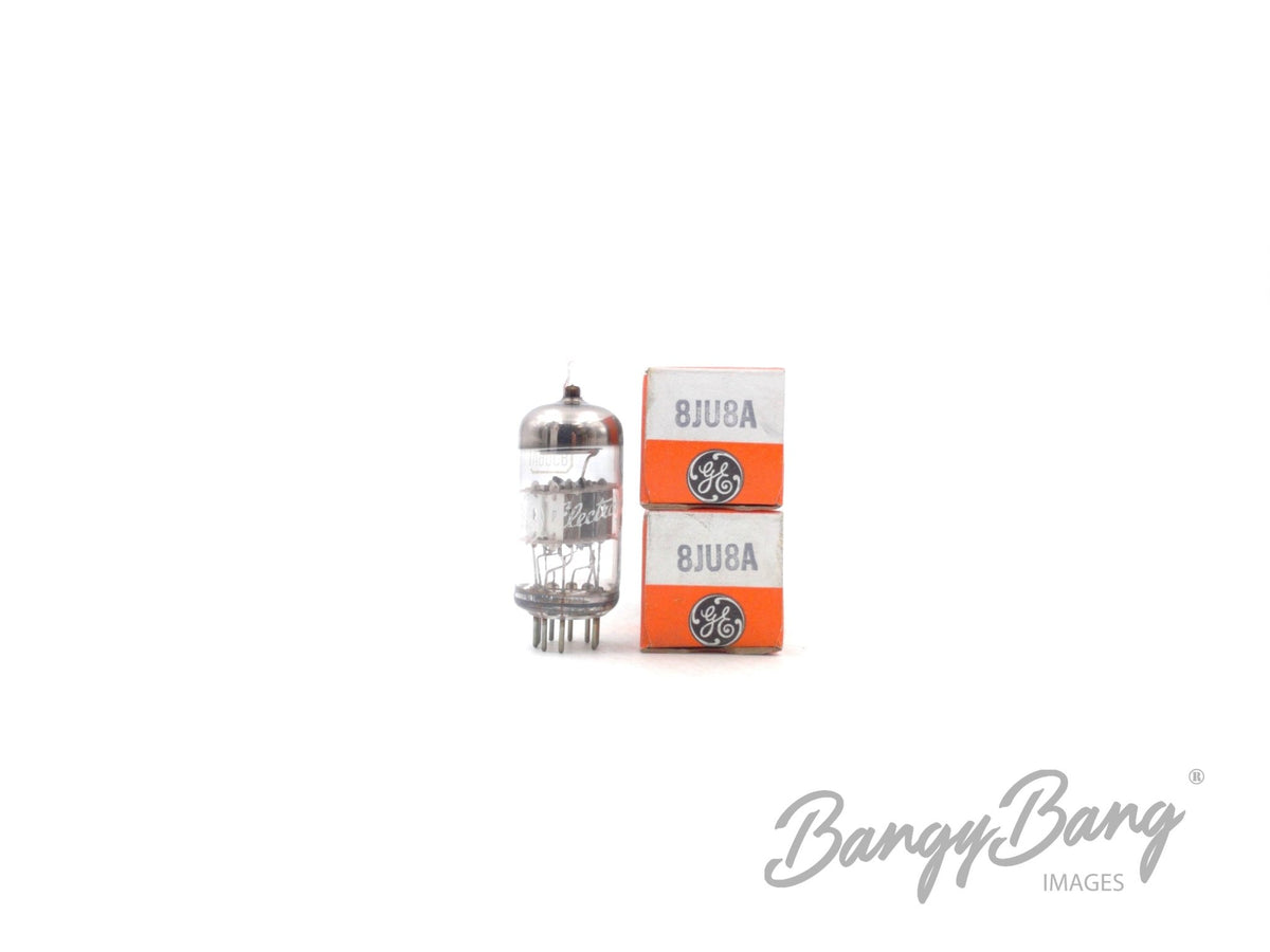 8JU8A General Electric Audio Vacuum Tube Valve