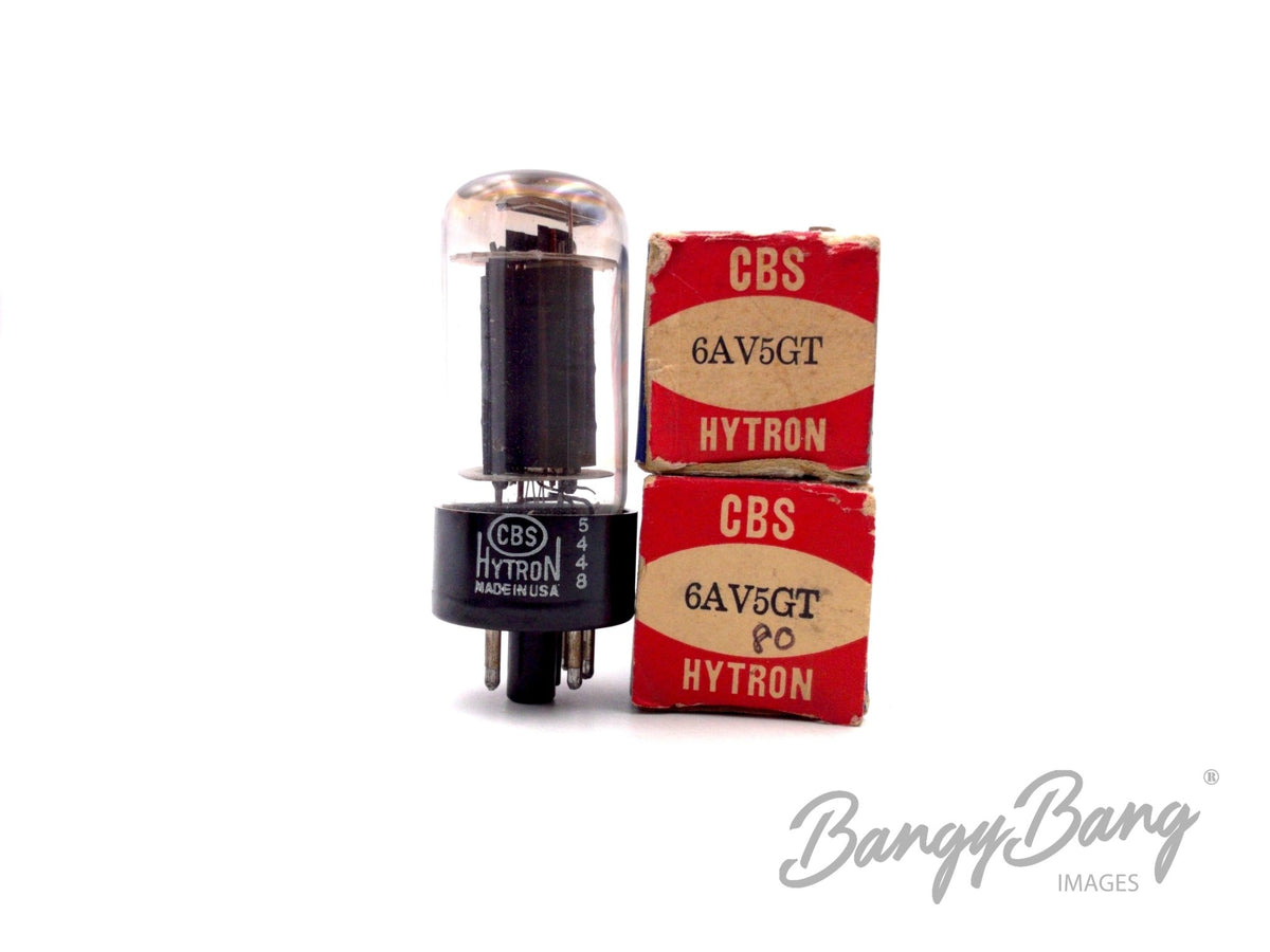 6AV5GT CBS Hytron Audio Vacuum Tube Valve