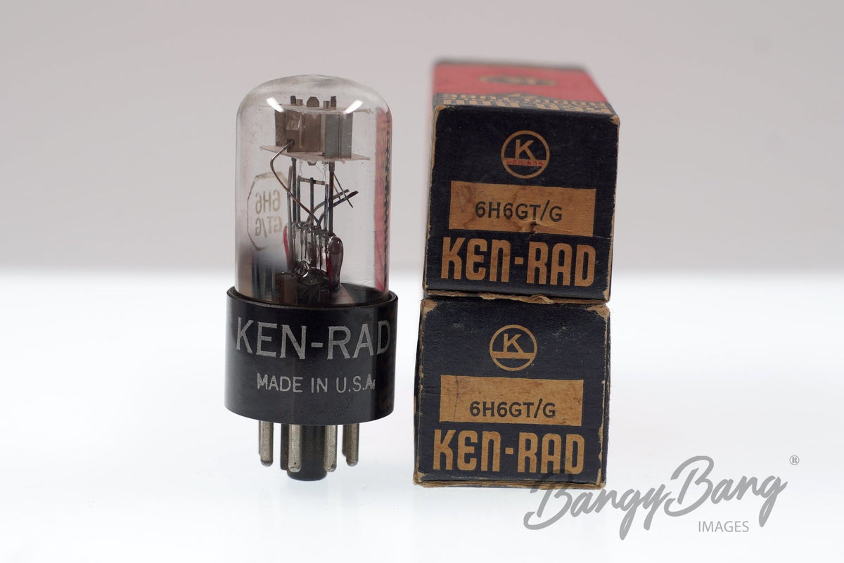 6H6GT KEN-RAD Audio Vacuum Tube Valve