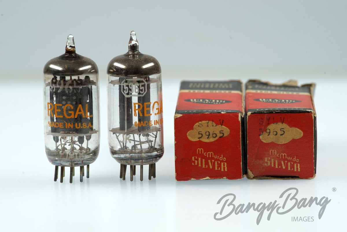 5965 McMurdo Silver Audio Vacuum Tube Valve