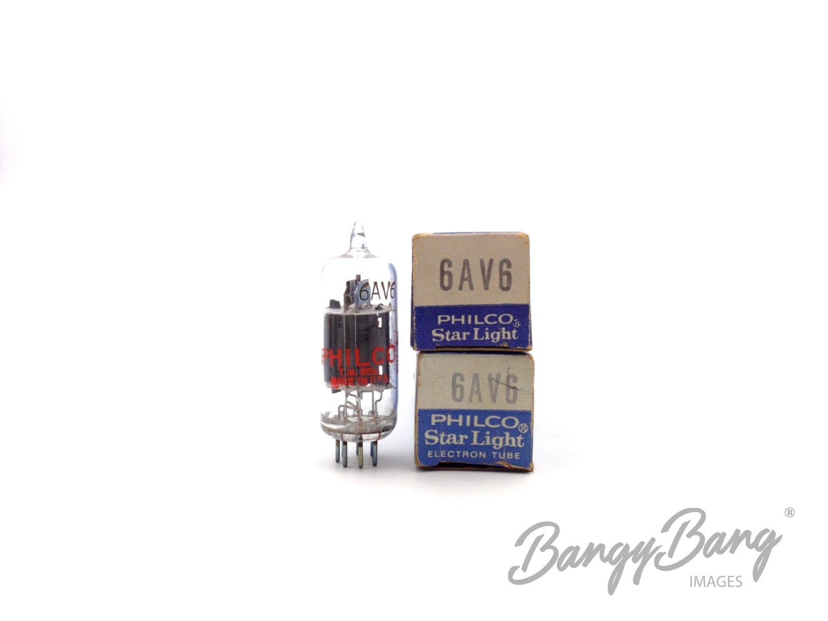 6AV6 Philco Audio Vacuum Tube Valve