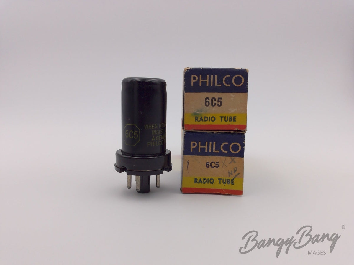 6C5 Philco Audio Vacuum Tube Valve