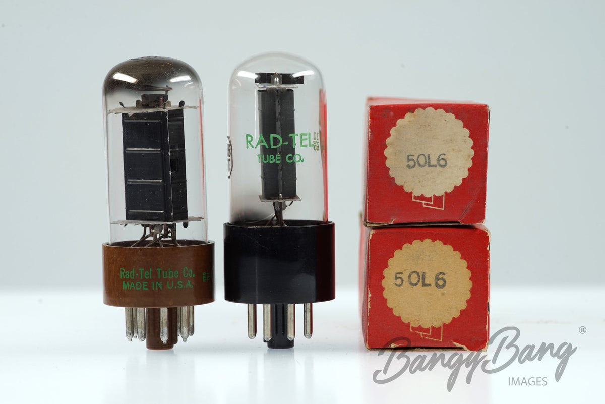 50L6GT Rad-Tel Audio Vacuum Tube Valve