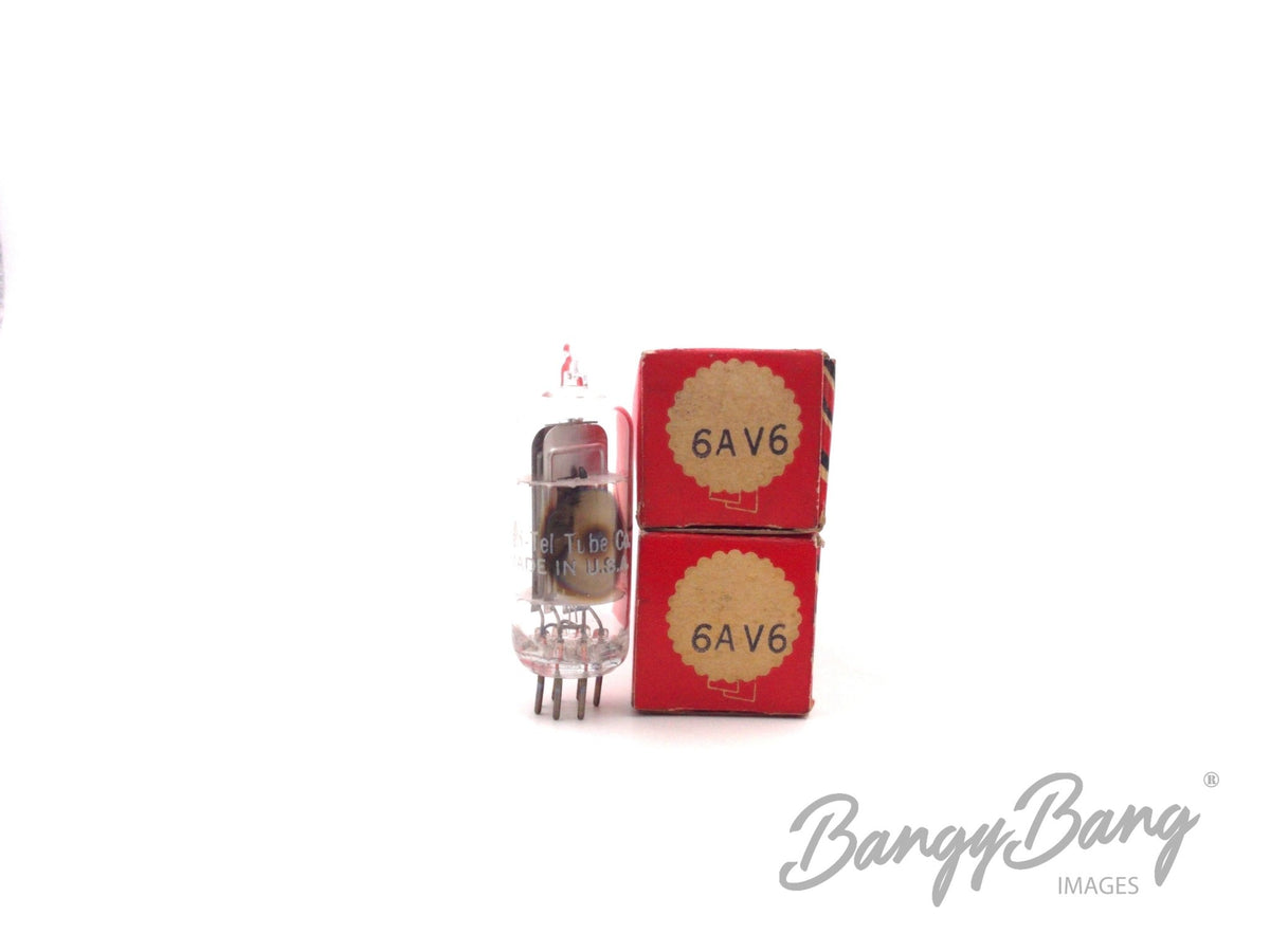 6AV6 Rad-Tel Audio Vacuum Tube Valve