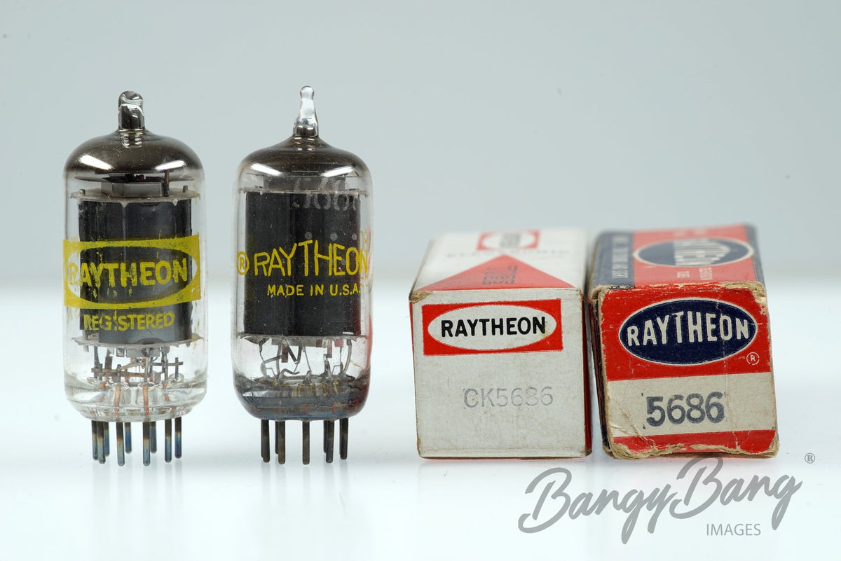 5686 Raytheon Audio Vacuum Tube Valve