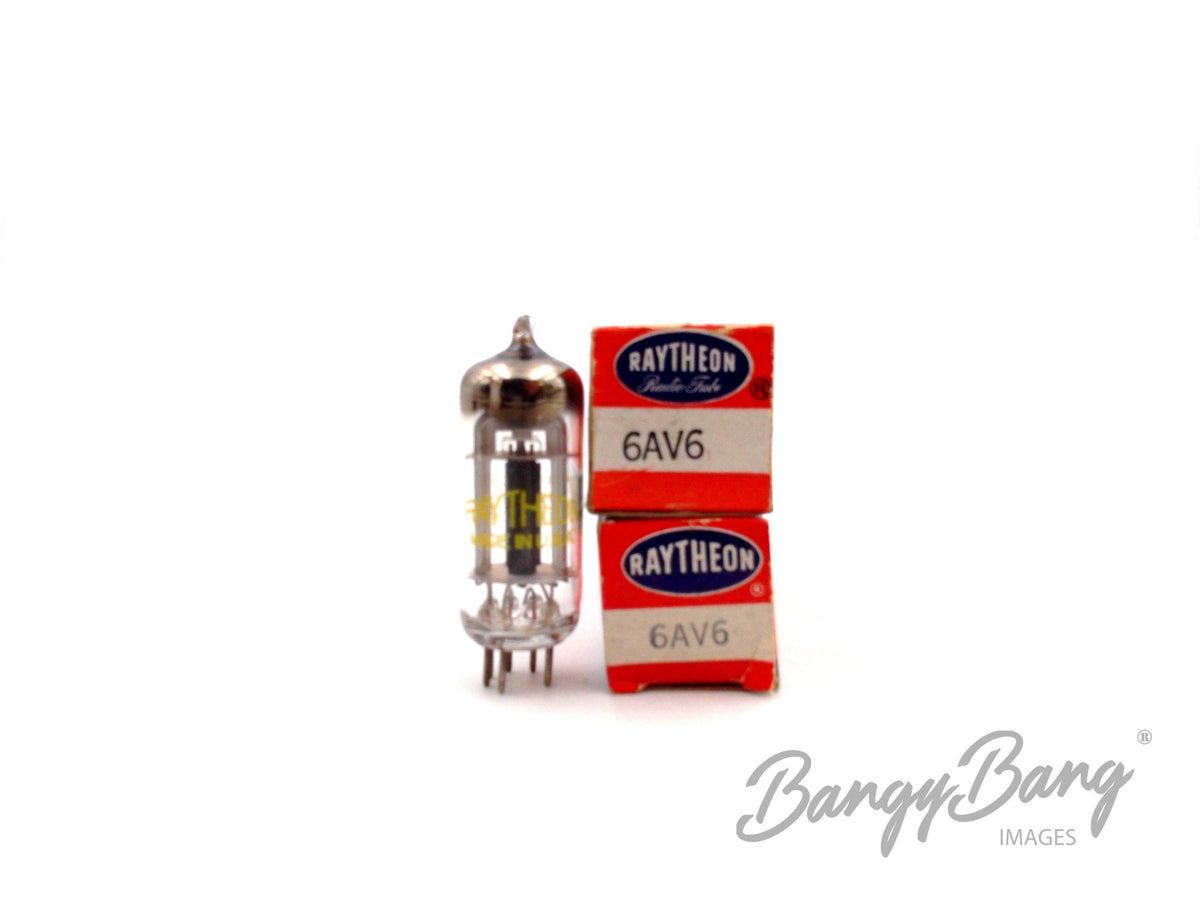 6AV6 Raytheon Audio Vacuum Tube Valve