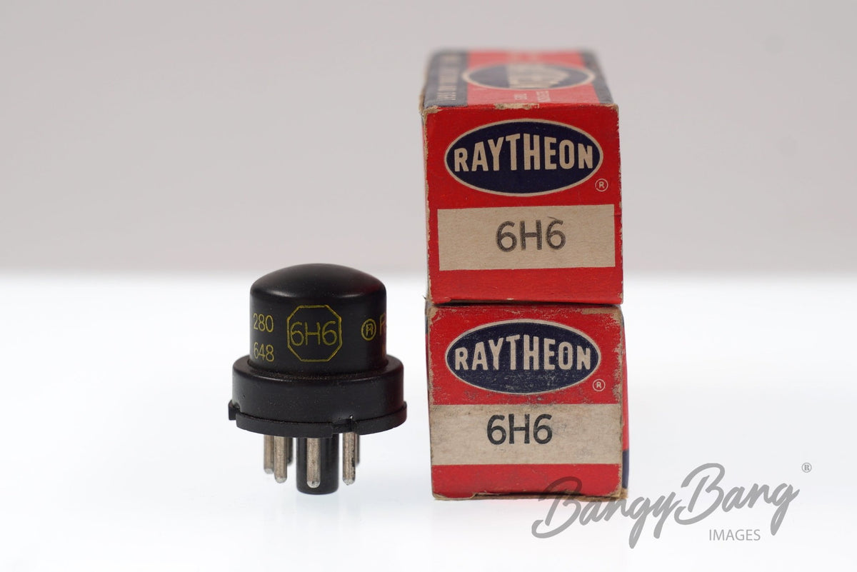 6H6 Raytheon Audio Vacuum Tube Valve