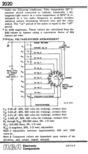 RCA Audio Vacuum Tube Valve
