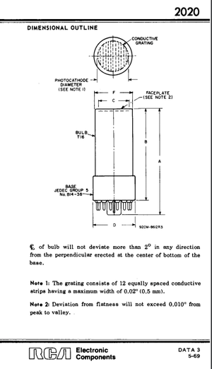 RCA Audio Vacuum Tube Valve