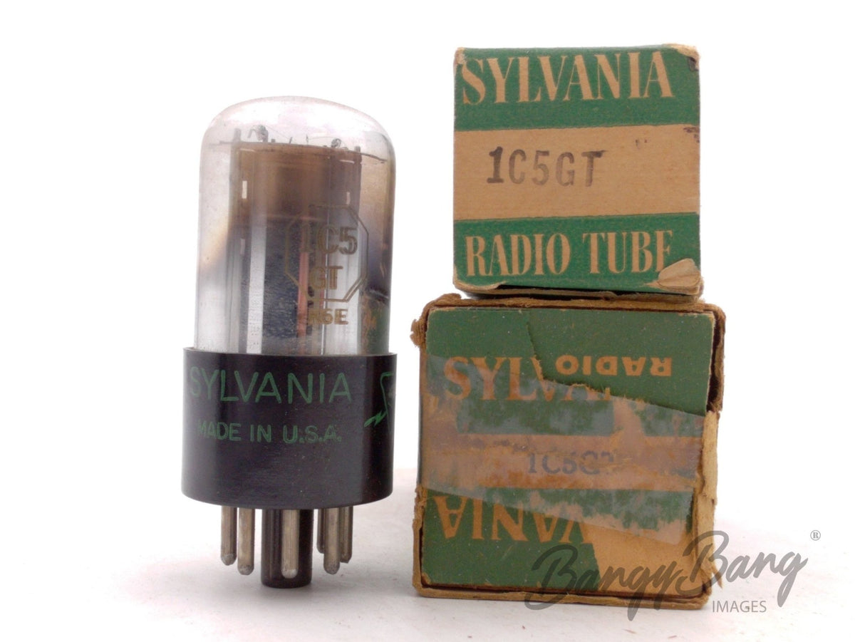 1C5GT SYLVANIA Audio Vacuum Tube Valve