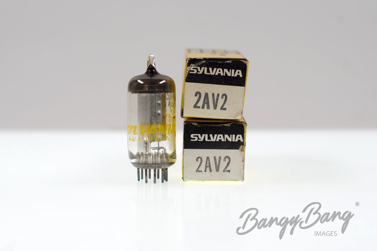 2AV2 SYLVANIA Audio Vacuum Tube Valve
