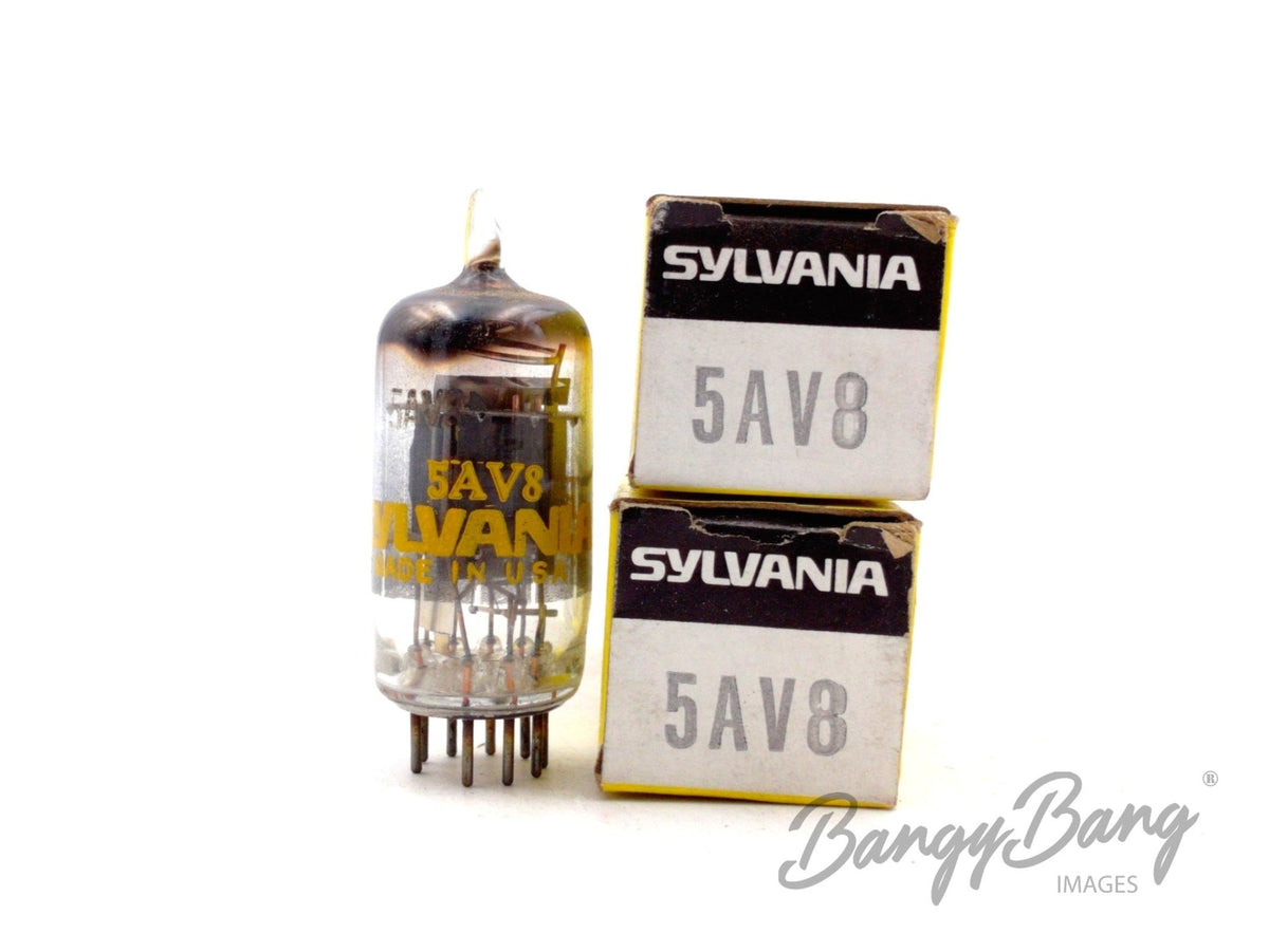 5AV8 SYLVANIA Audio Vacuum Tube Valve
