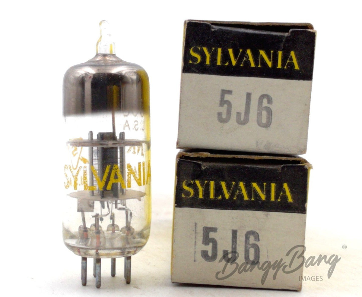 5J6 SYLVANIA Audio Vacuum Tube Valve