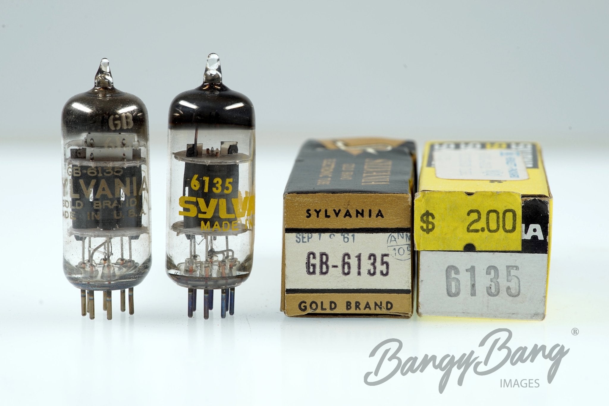6135 SYLVANIA Audio Vacuum Tube Valve - Bangybang