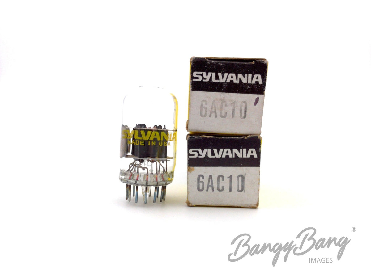 6AC10 SYLVANIA Audio Vacuum Tube Valve