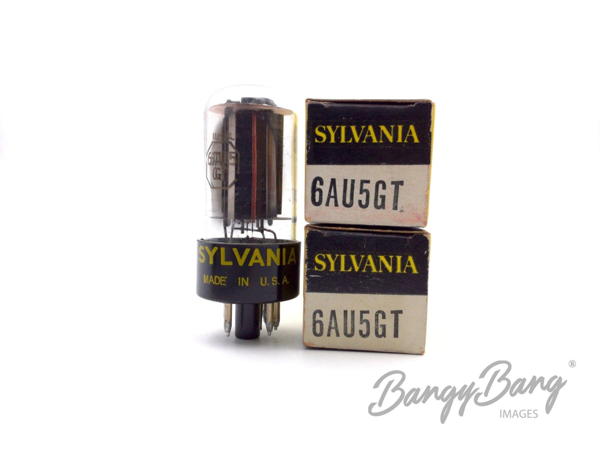 6AU5GT SYLVANIA Audio Vacuum Tube Valve