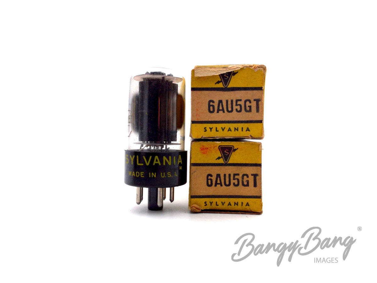 6AU5GT SYLVANIA Audio Vacuum Tube Valve