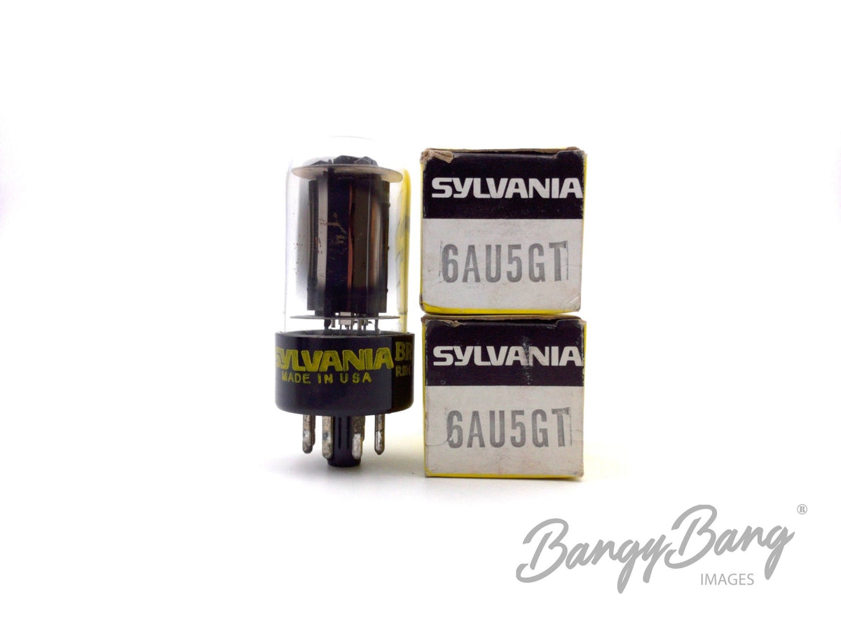 6AU5GT SYLVANIA Audio Vacuum Tube Valve